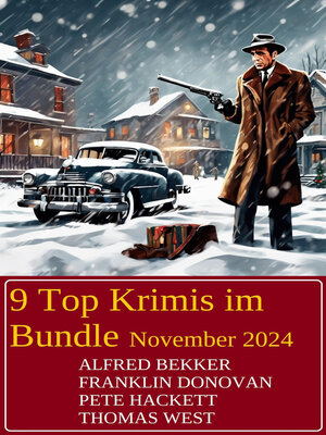 cover image of 9 Top Krimis im Bundle November 2024